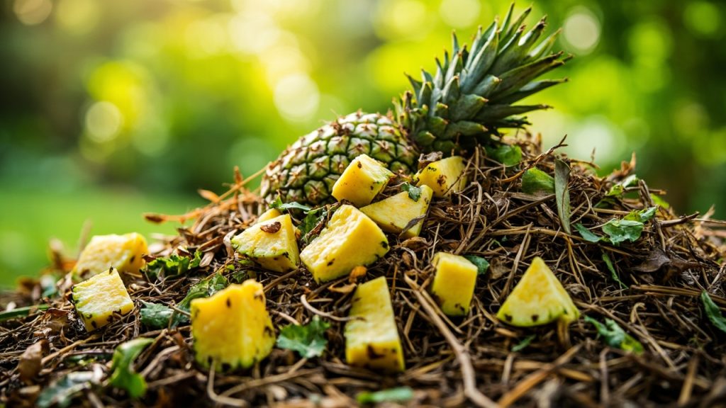 ananas au compost: maîtrisez acidité et décomposition rapide
