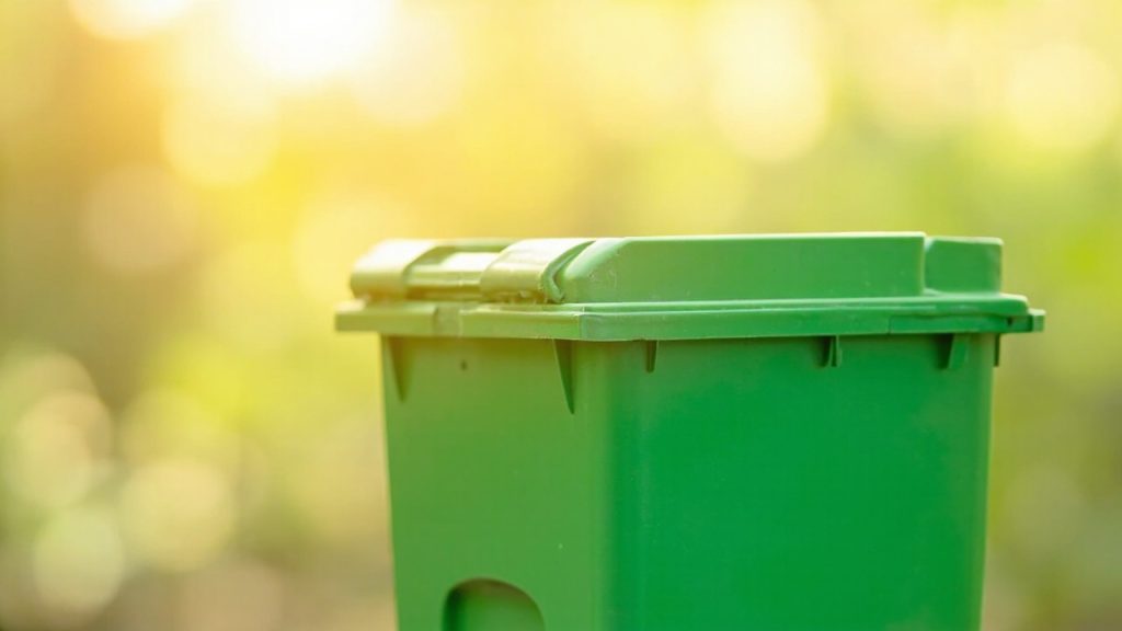 poubelle verte : tri simple et efficace au quotidien